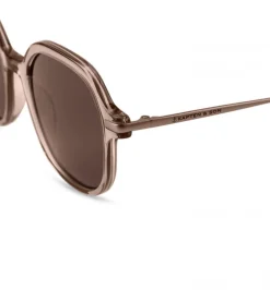 Kapten & Son Sonnenbrille TAllinn - Farbe: Transparent Hazel Brown