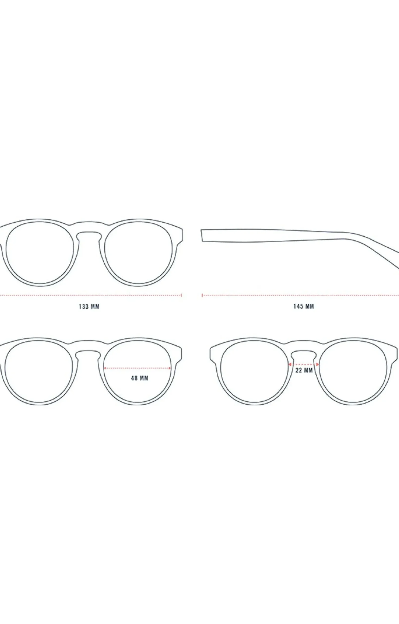 Kapten & Son Sonnenbrille Berkeley - Farbe: Schwarz
