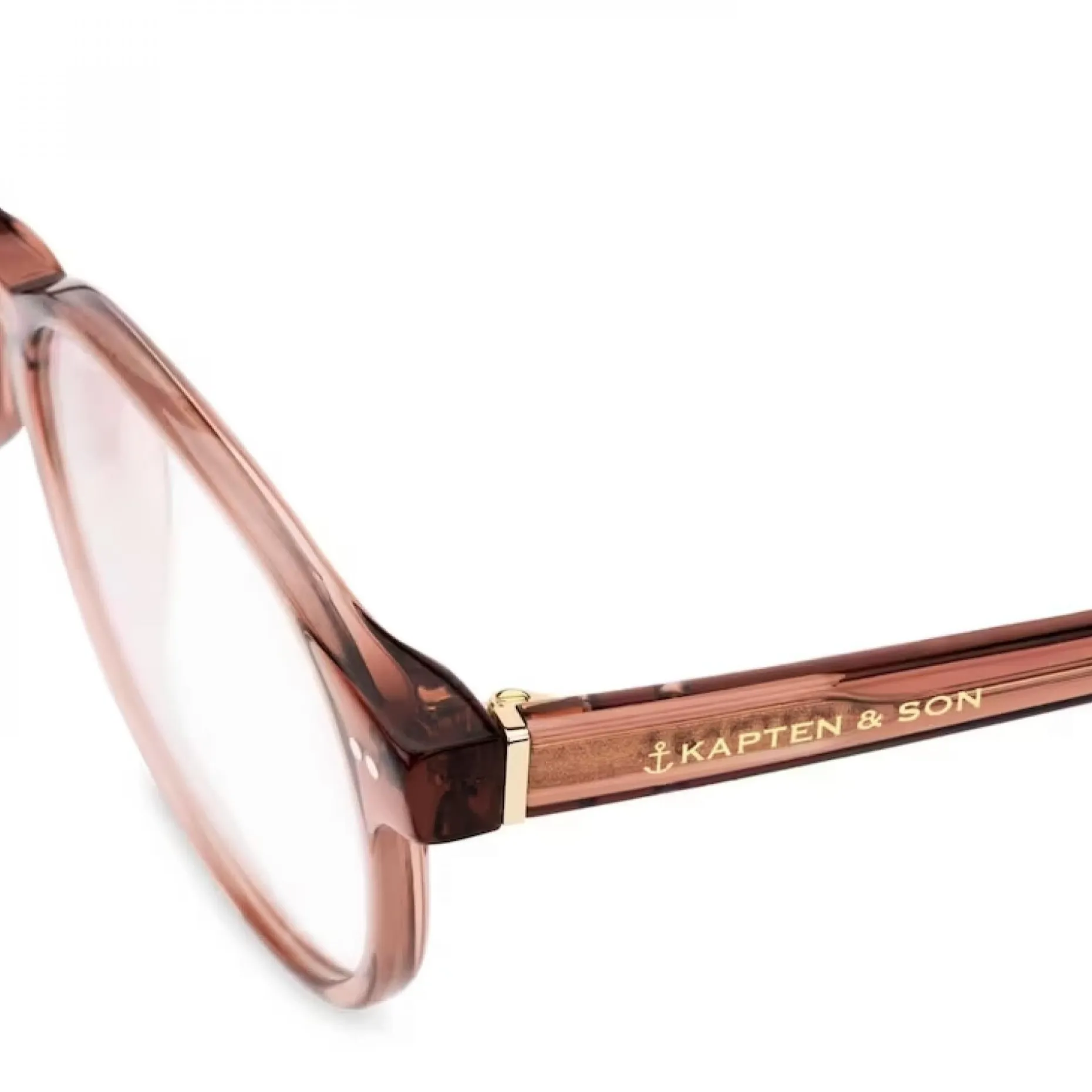 Kapten & Son Sonnenbrille Marais - Farbe: Transparent Rose