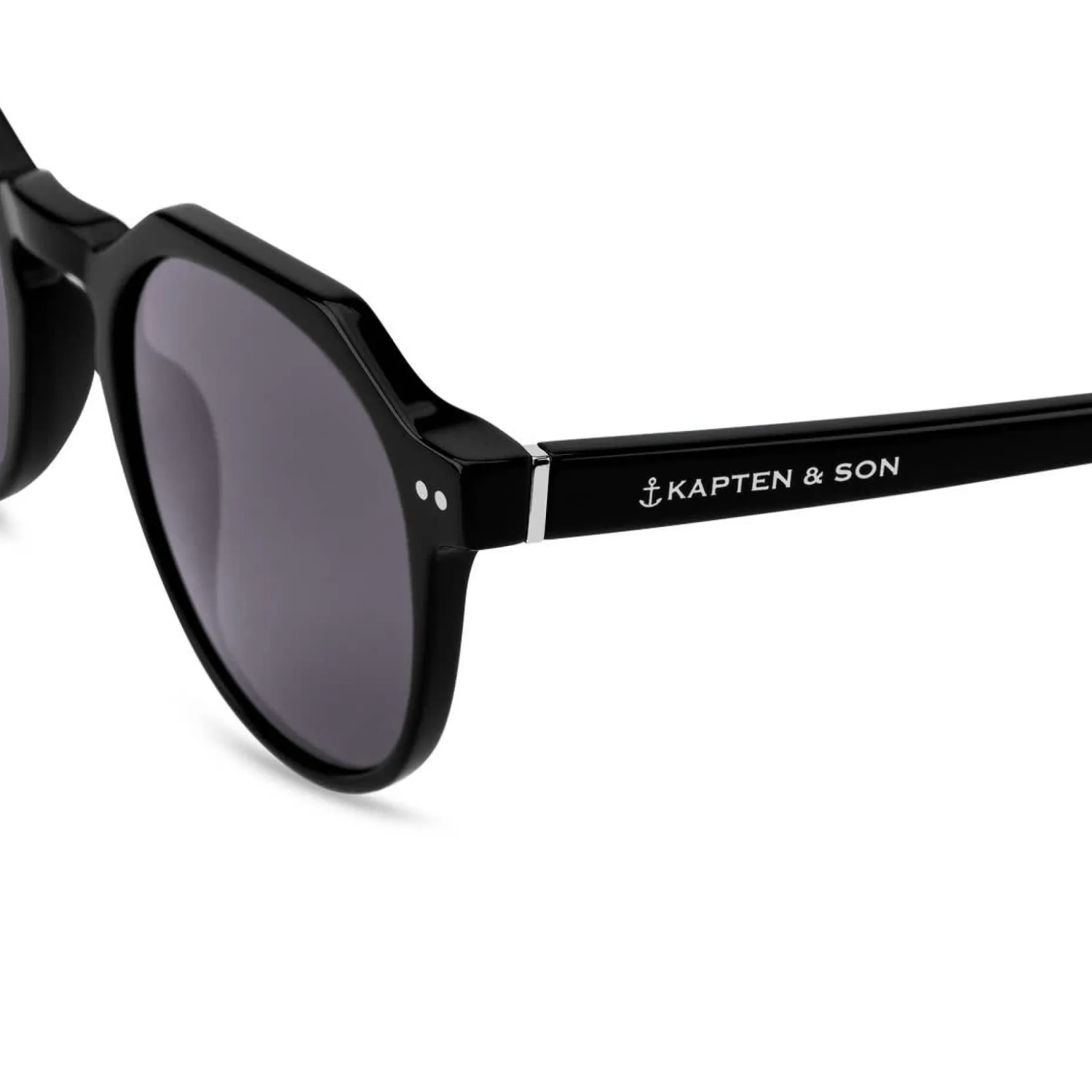 Kapten & Son Sonnenbrille Lisbon - Farbe: Schwarz