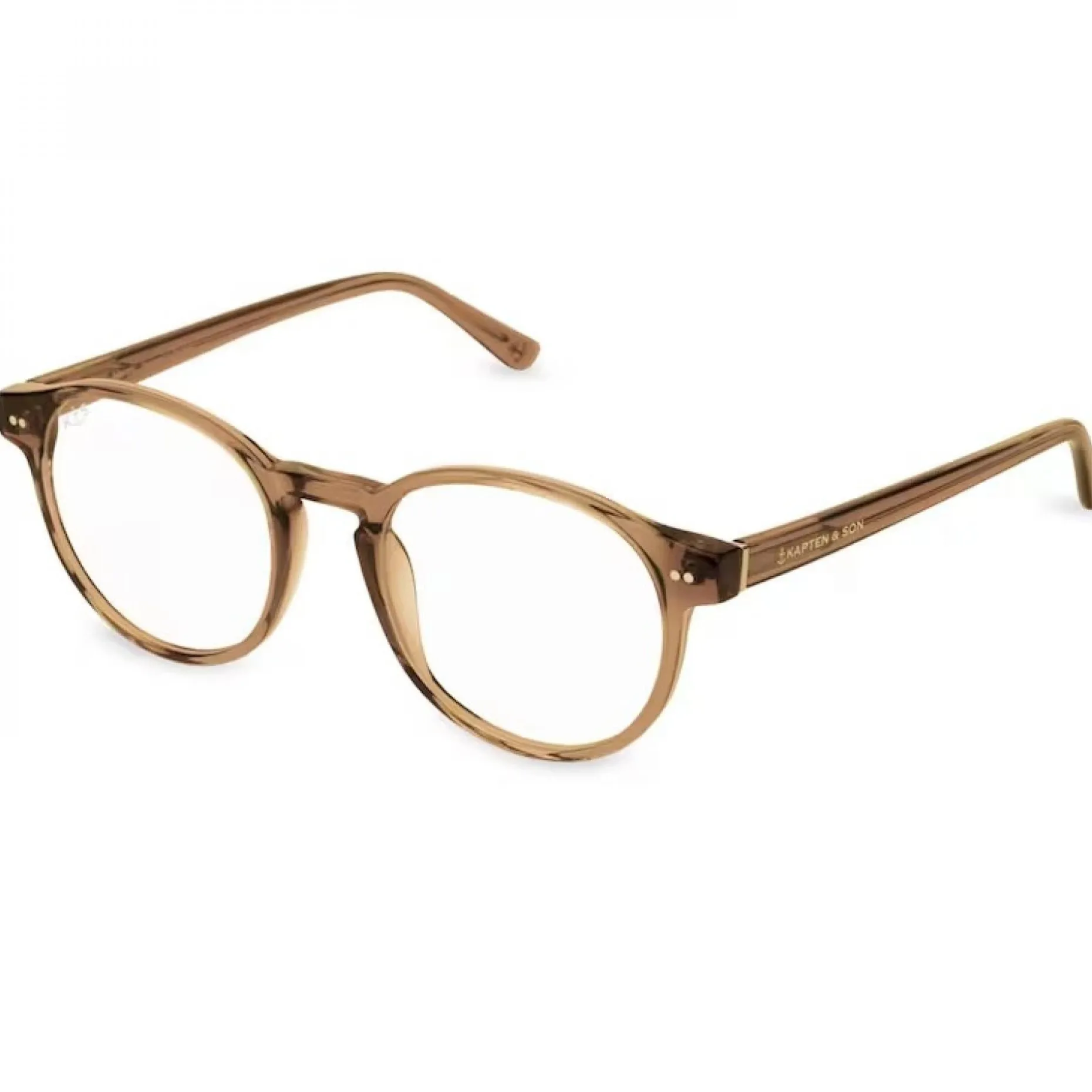 Kapten & Son Sonnenbrille Marais - Farbe: Transparent Caramel