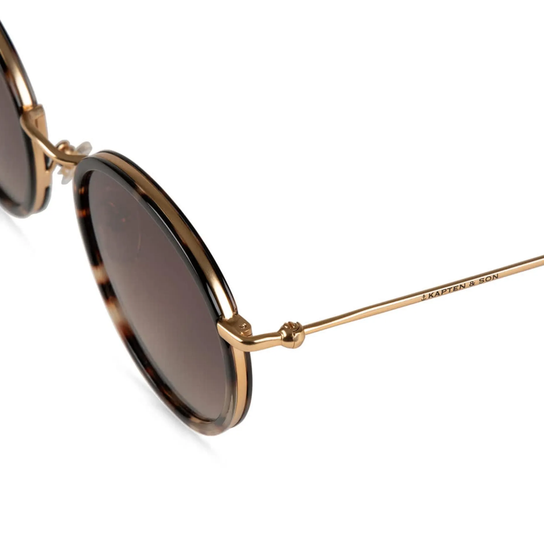 Kapten & Son Sonnenbrille Amsterdam - Farbe: Umber Tortoise Brown