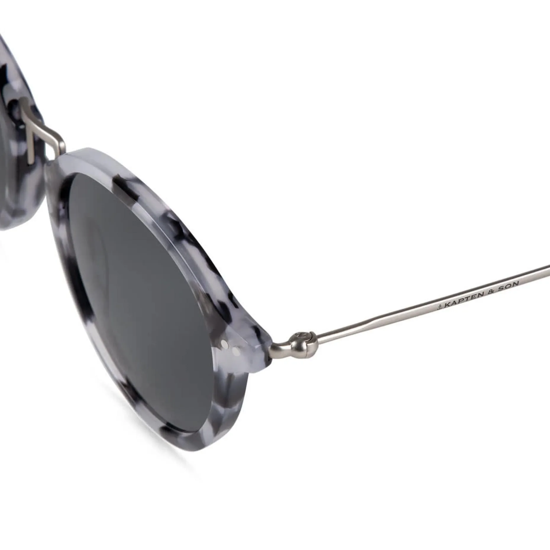 Kapten & Son Sonnenbrille Maui - Farbe: Grey Tortoise Black