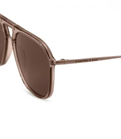 Kapten & Son Sonnenbrille Zurich - Farbe: Transparent Hazel Brown