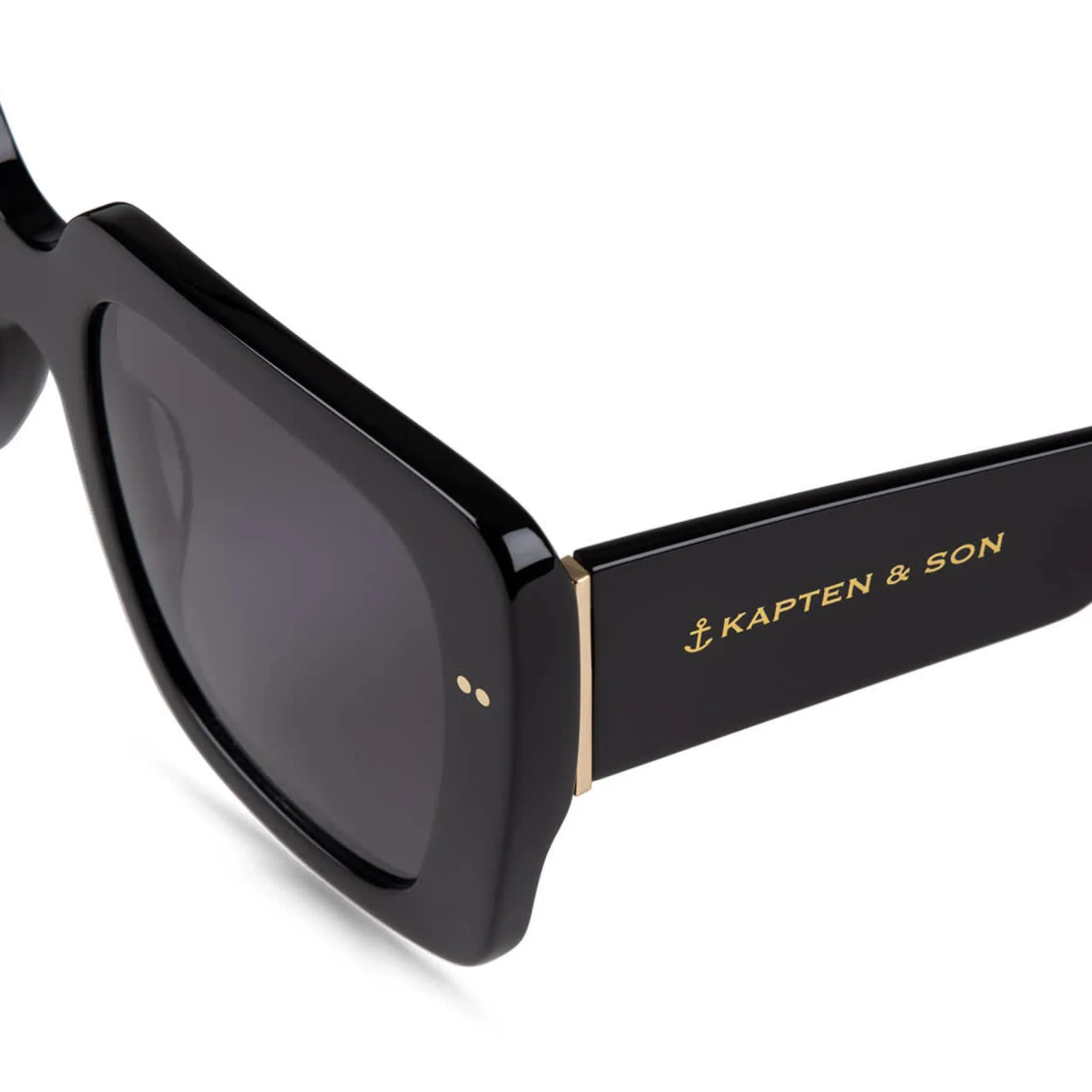 Kapten & Son Sonnenbrille Porto - Farbe: Schwarz