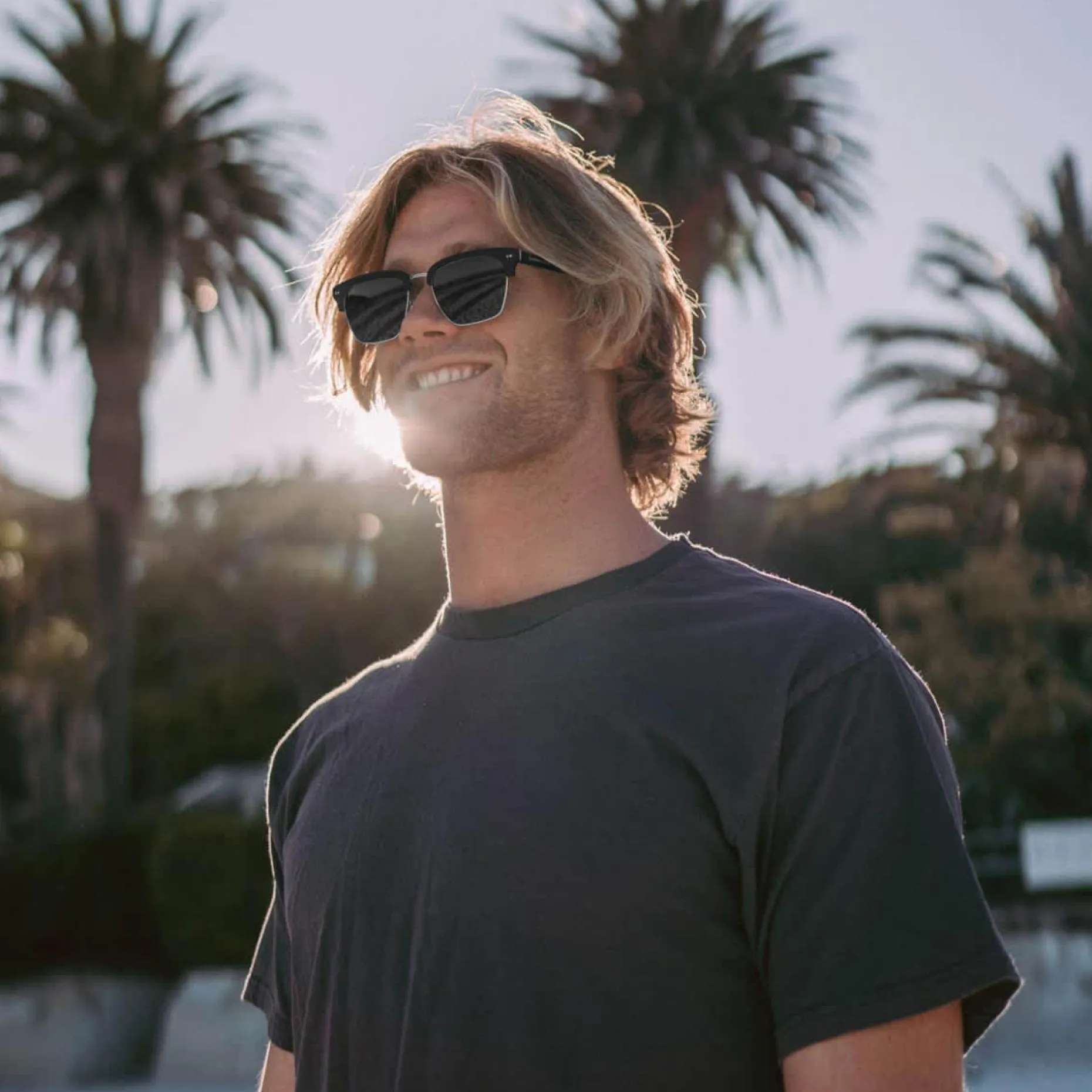 Kapten & Son Sonnenbrille Atlanta - Farbe: Schwarz