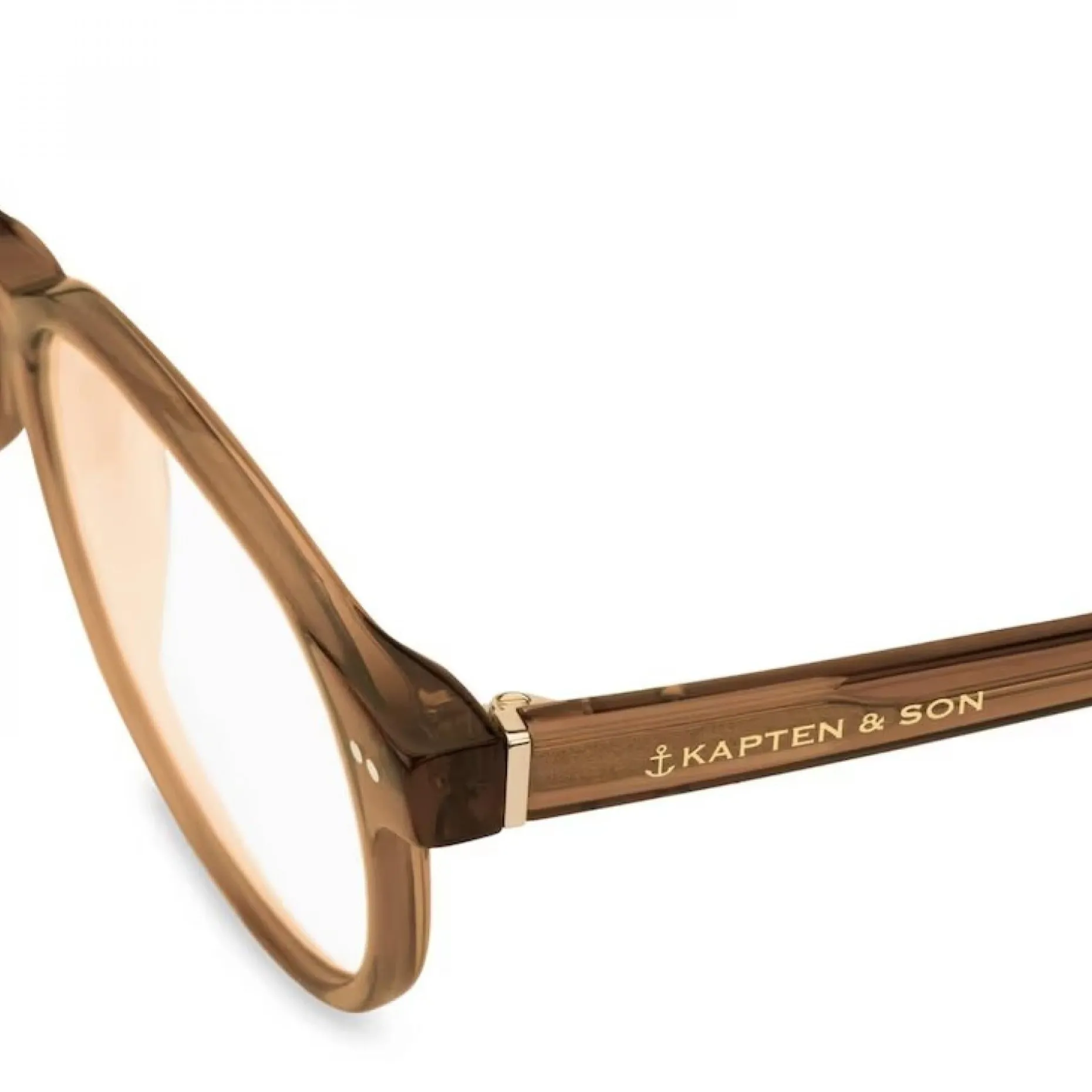 Kapten & Son Sonnenbrille Marais - Farbe: Transparent Caramel