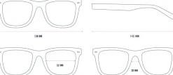 Kapten & Son Sonnenbrille Malibu - Farbe: Schwarz