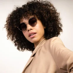 Kapten & Son Sonnenbrille Amsterdam - Farbe: Umber Tortoise Brown