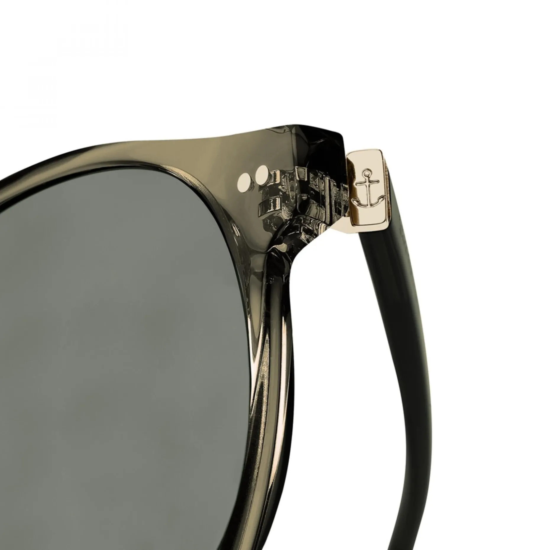 Kapten & Son Sonnenbrille Marais - Farbe: Transparent Olive Green