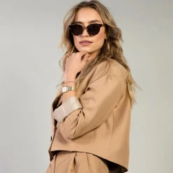 Kapten & Son Sonnenbrille Seoul - Farbe: Amber Tortoise Brown