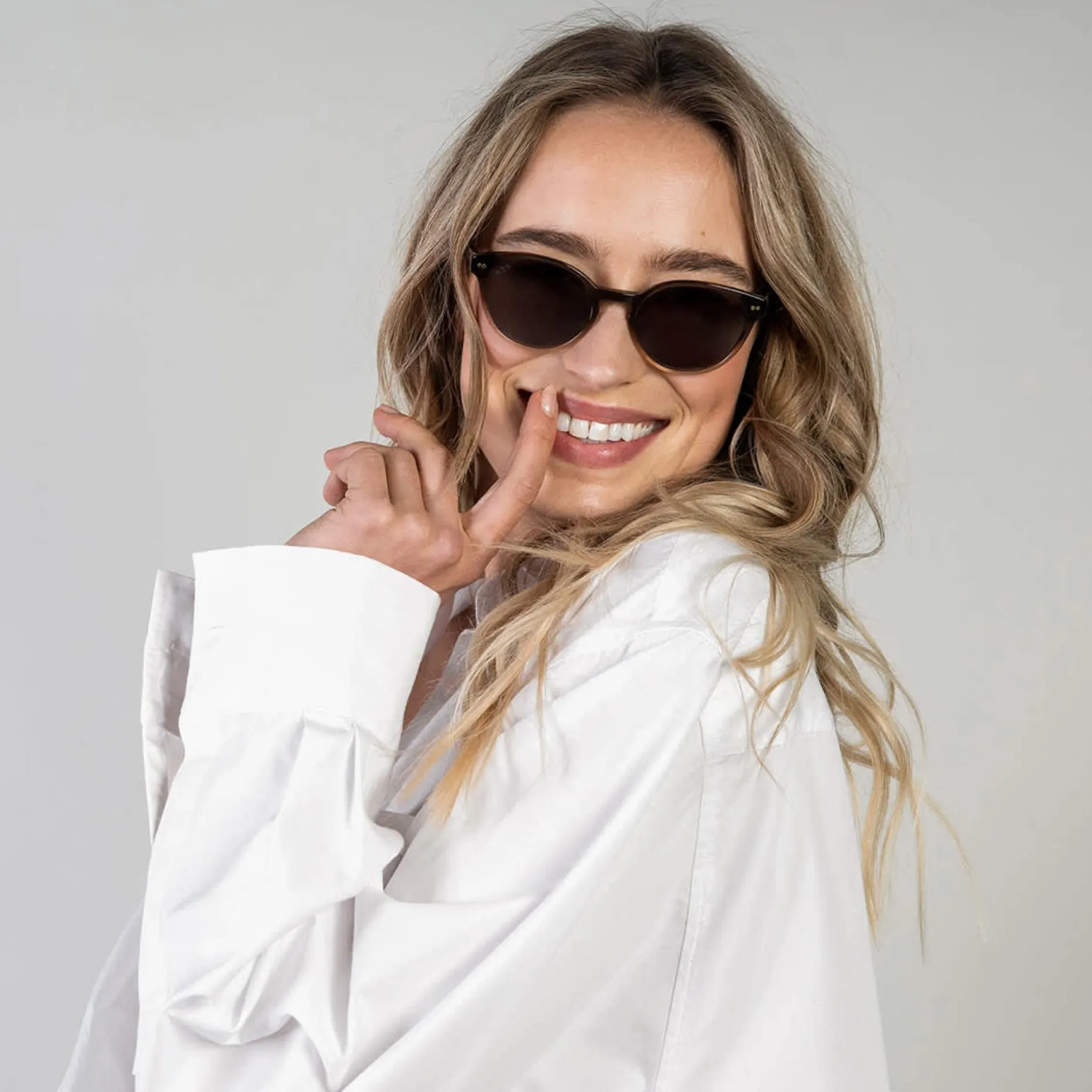 Kapten & Son Sonnenbrille Belleville - Farbe: Brown Gradient