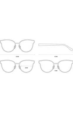Kapten & Son Sonnenbrille Seoul - Farbe: Grey Tortoise Brown