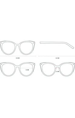 Kapten & Son Sonnenbrille Manhattan - Farbe: Dark Tortoise Black