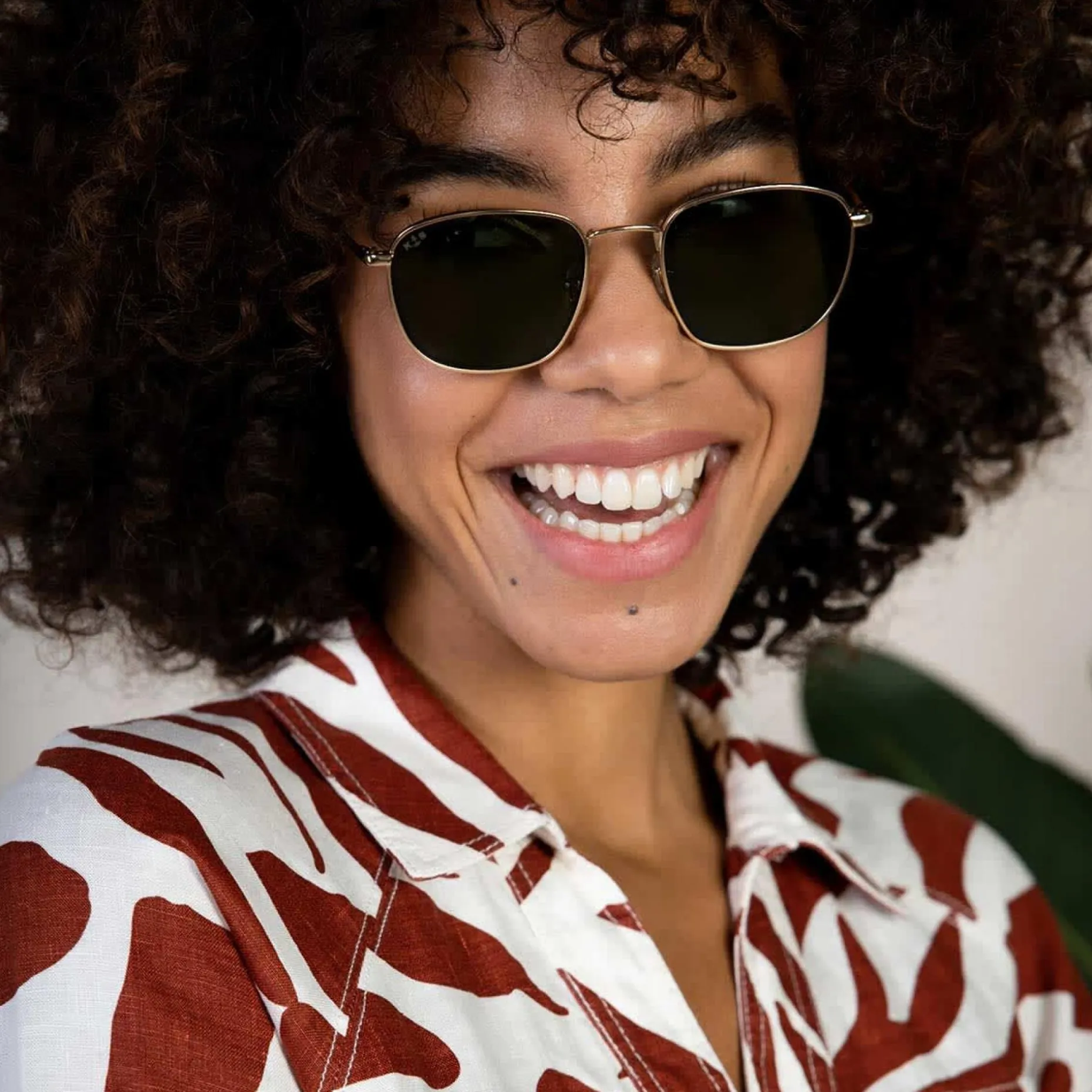 Kapten & Son Sonnenbrille Williamsburg - Farbe: Gold Green