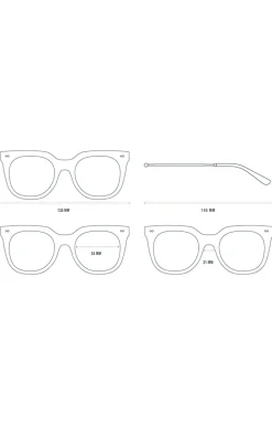 Kapten & Son Sonnenbrille Florence - Farbe: Schwarz