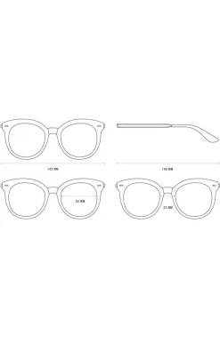 Kapten & Son Sonnenbrille Paris - Farbe: Amber tortoise Braun
