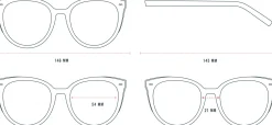 Kapten & Son Sonnenbrille Manhattan - Farbe: Sand Tortoise Black