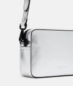 Liebeskind Berlin Crossbody Hilla Camera Bag S Silber Schafsleder