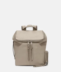 Liebeskind Berlin HERA SMALL PEBBLE RUCKSACK Leder Stone Beige