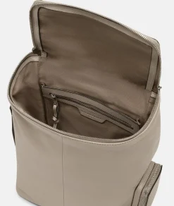 Liebeskind Berlin HERA SMALL PEBBLE RUCKSACK Leder Stone Beige