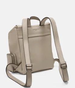 Liebeskind Berlin HERA SMALL PEBBLE RUCKSACK Leder Stone Beige