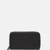 Liebeskind Berlin LOU SMALL PEBBLE GELDBEUTEL Leder Grau Schwarz