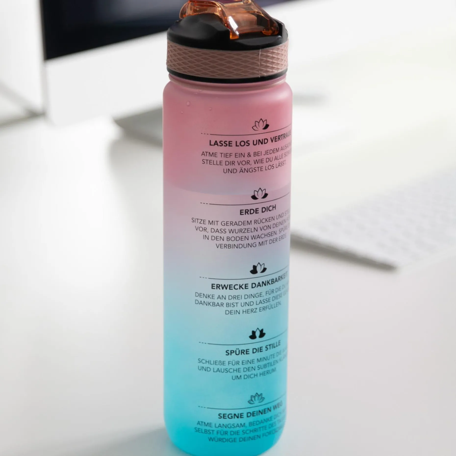 MOTIWATER Yoga Edition Trinkflasche