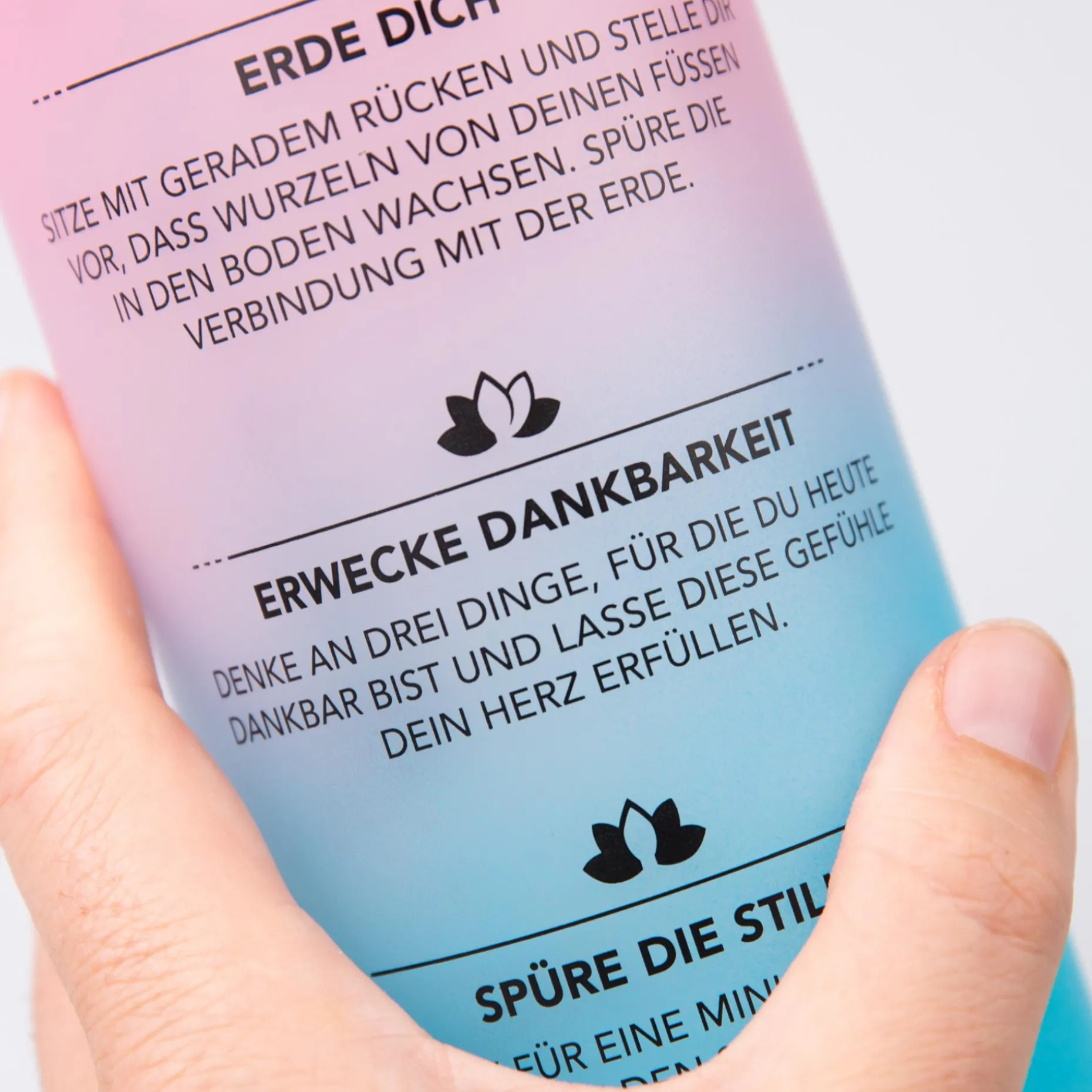MOTIWATER Yoga Edition Trinkflasche