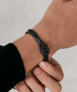 Pig & Hen Armband Don Dino Schwarz