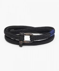 Pig & Hen Armband Salty Steve Schwarz