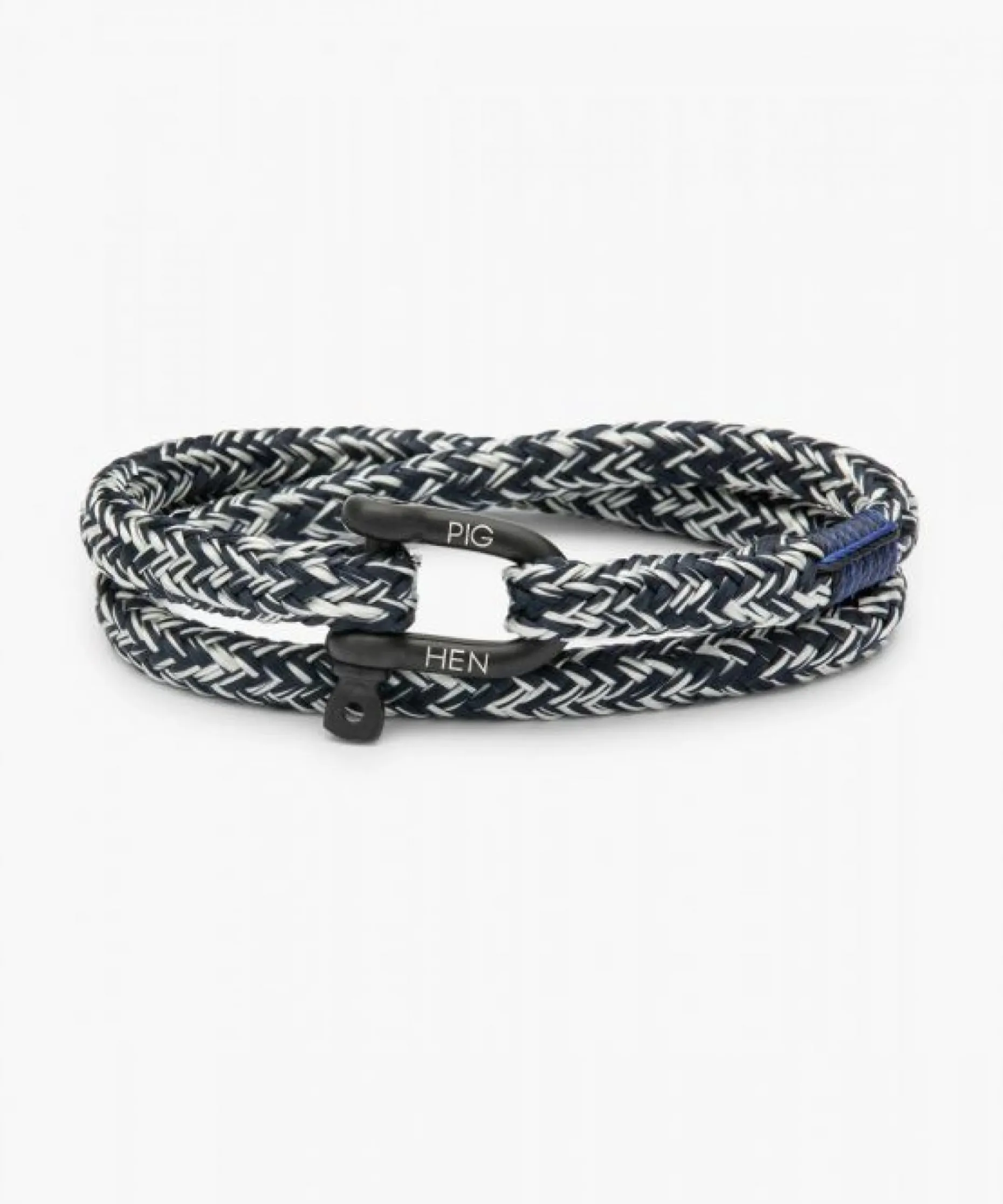 Pig & Hen Armband Salty Steve Navy/Offwhite