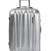 POLESTREAM Moonrock Hartschalen Trolley 100% Polycarbonat silver brushed mittel 69 cm