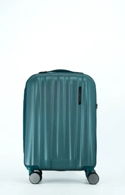 POLESTREAM Moonrock Hartschalen Trolley 100% Polycarbonat deepsea green brushed klein 55 cm