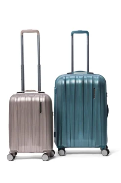 POLESTREAM Moonrock Hartschalen Trolley 100% Polycarbonat deepsea green brushed groß 78 cm