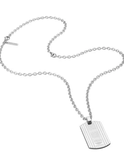 Police Kette Fornebu mit Platte Edelsthal