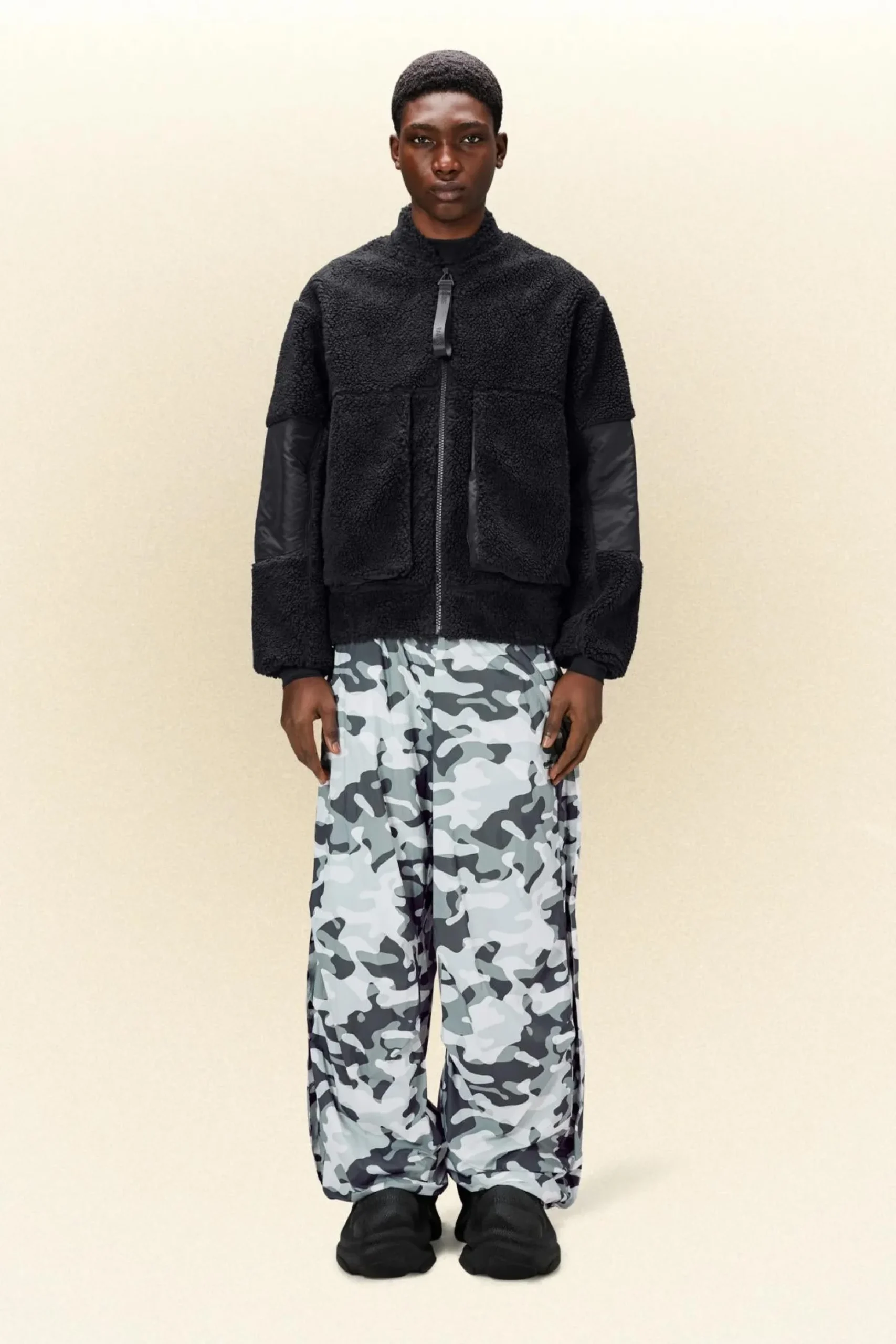 Rains Kofu Fleece Bomber Jacket