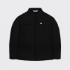 Rains Regenjacke Jackets Woven Shirt Schwarz