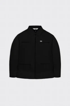 Rains Regenjacke Jackets Woven Shirt Schwarz