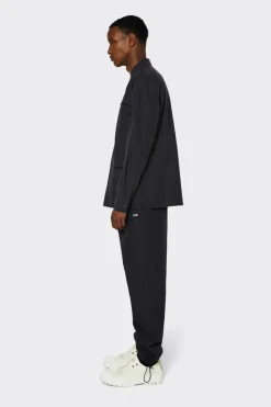 Rains Regenjacke Jackets Woven Shirt Schwarz