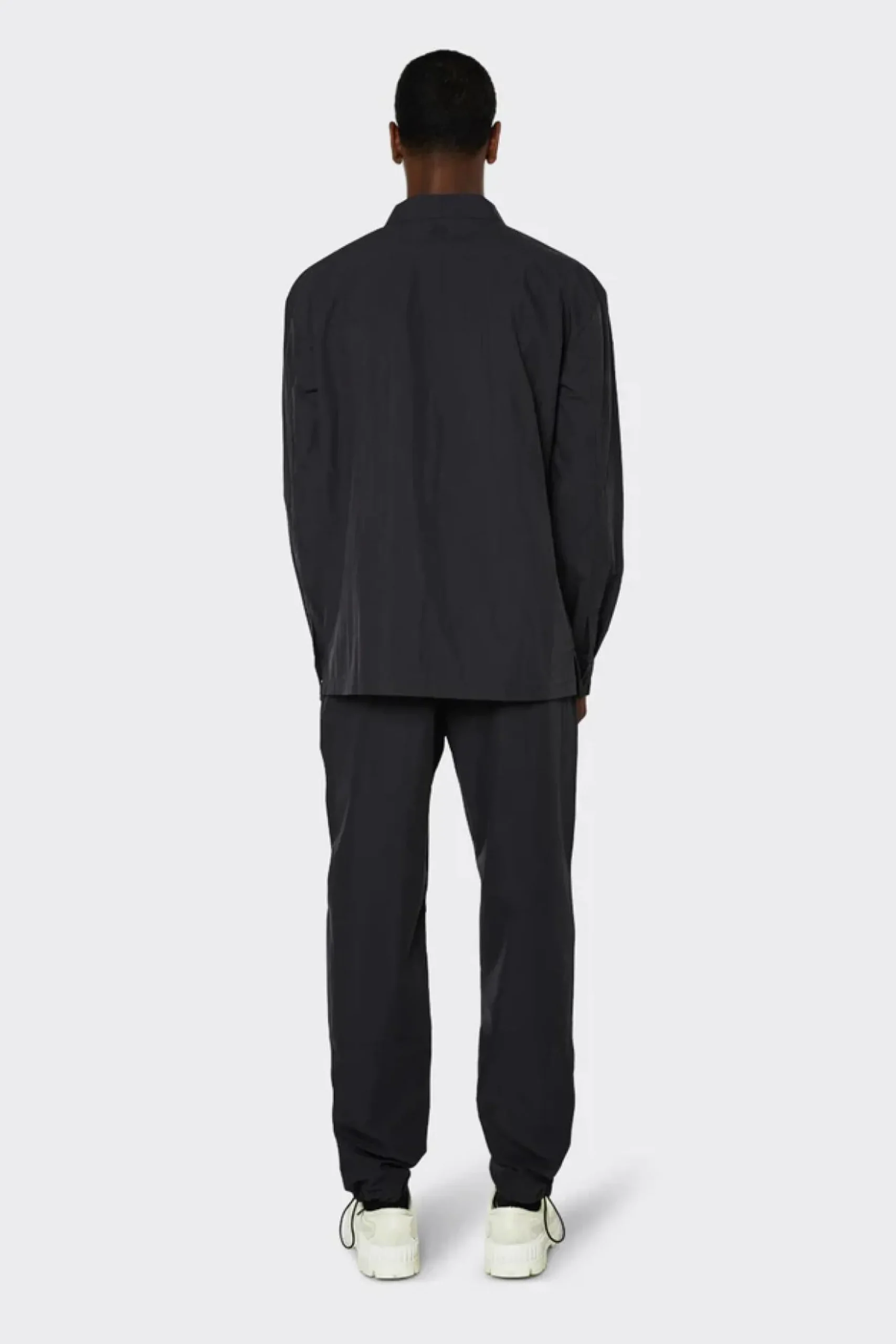 Rains Regenjacke Jackets Woven Shirt Schwarz