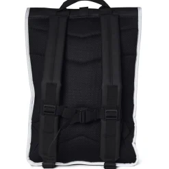 Rains Rolltop Rucksack Reflective Schwarz