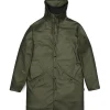 Rains unisex Regenjacke LONG JACKET Evergreen