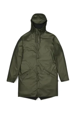 Rains unisex Regenjacke LONG JACKET Evergreen
