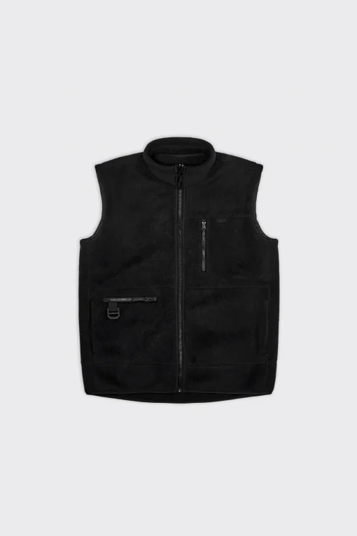 Rains Weste Heavy Fleece Vest Black