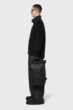 Rains Weste Heavy Fleece Vest Black