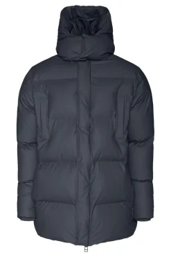 Rains Winterjacke Hooded Puffer Coat Slate