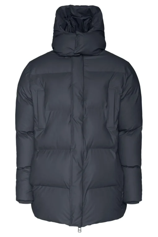 Rains Winterjacke Hooded Puffer Coat Slate
