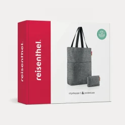 Reisenthel Cityshopper 2 Set #1 Twist Silver