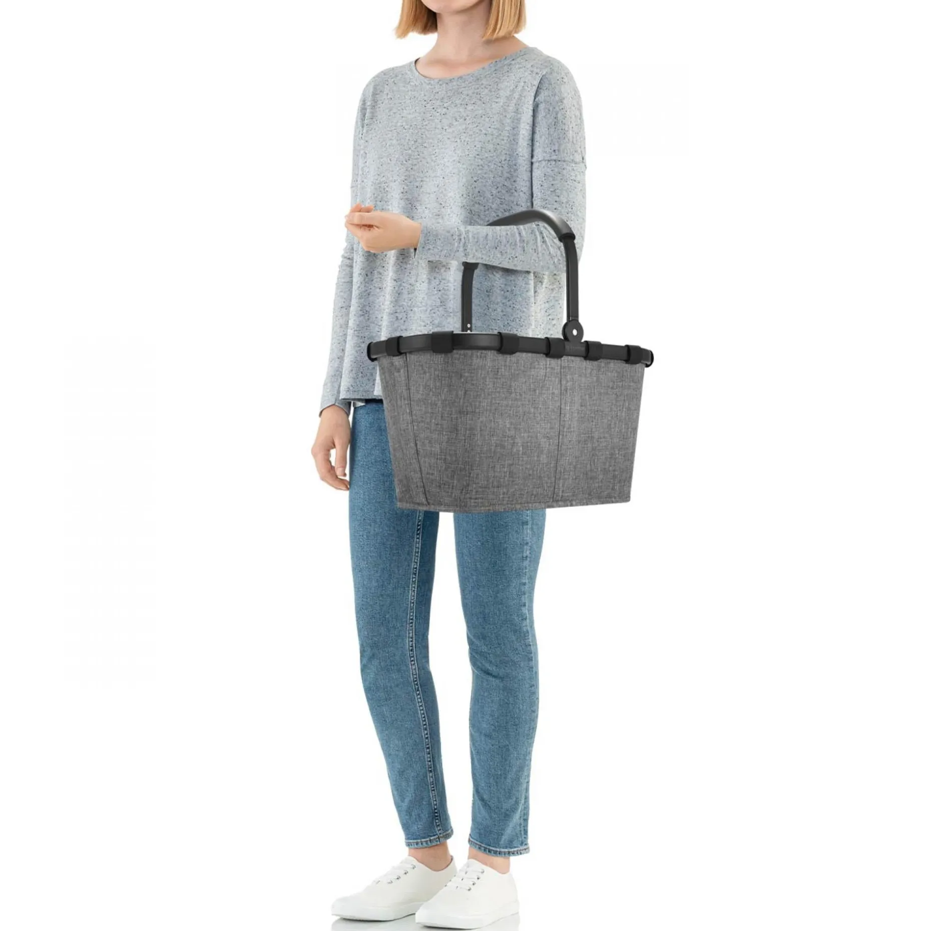 Reisenthel Einkaufskorb Carrybag Frame Twist Silver